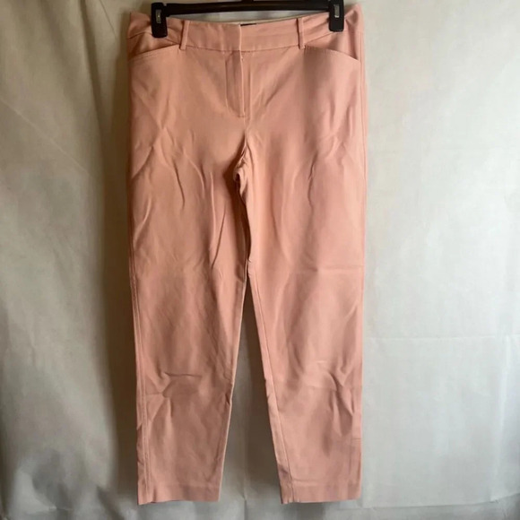Talbot's Hampshire Pastel Pink Straight Leg Dress Pants Women's Size 10 - Picture 6 of 6